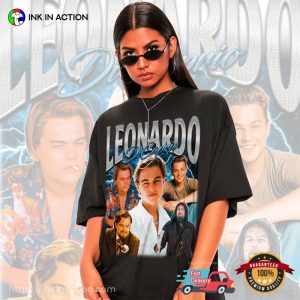 Leonardo DiCaprio Collage Funny T-Shirt