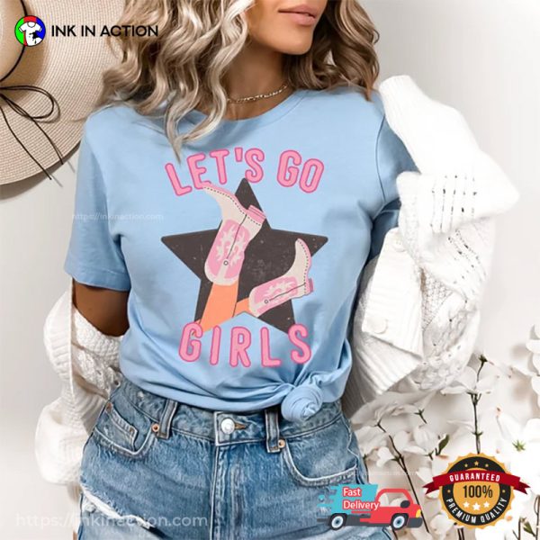 Let’s Go Girls Children’s Western Comfort Colors Dolly Parton T-shirt