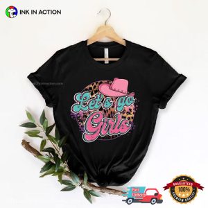 Let's Go Girls Cowgirls Trip T Shirt, dolly parton merch 2