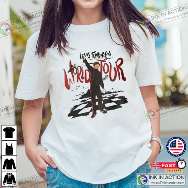 Louis Tomlinson World Tour Graphic Art Shirt