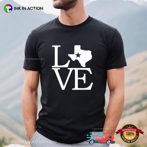 Love Texas USA State Basic Tee 1