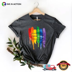 Love Wins Colorful Comfort Colors lgbtq pride shirts 3