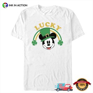 Lucky Mickey Mouse Disney St Pattys Shirt