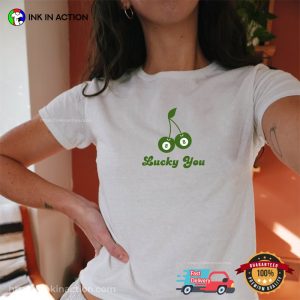 Lucky You Lucky Cherry 8 Ball St Paddys Day Shirts