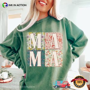 MAMA Retro Vintage Style mothers t shirts 3