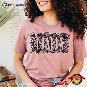 Mama Floral Comfort Colors Tee, Best Mother’s Day Gifts