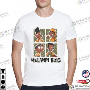 Melanin Boys jordan 5 retro olive Collection T shirt 3