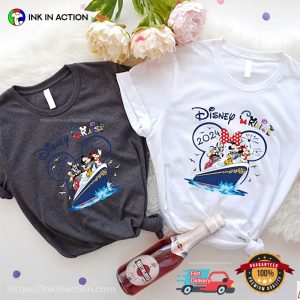 Mickey And Friends Disney Cruise Family Comfort Colors Tee
