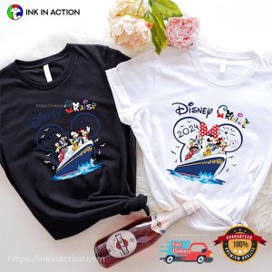 Mickey And Friends Disney Cruise Family Comfort Colors Tee 2