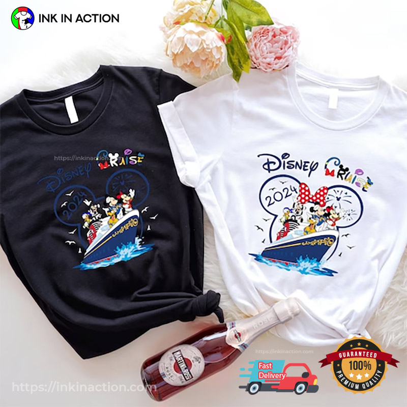 Mickey And Friends Disney Cruise Family Comfort Colors Tee