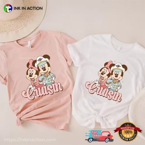 Mickey And Minnie Comfort Colors Disney Cruise T-Shirts