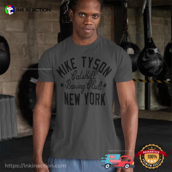 Mike Tyson NY Boxing Club T-Shirt, Mike Tyson Merch
