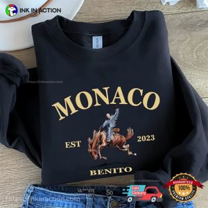 Monaco Benito Est 2023 bad bunny t shirt 1