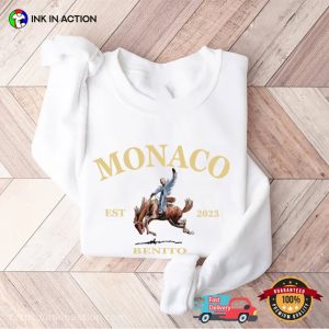 Monaco Benito Est 2023 bad bunny t shirt 2