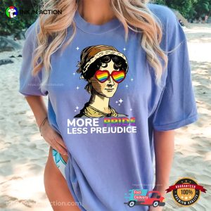 More Pride Less Prejudice Comfort Colors Pride T Shirt 3