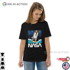 NASA Shuttle In Space Unisex T Shirt