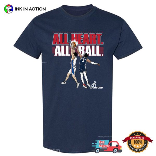 NCAA All Heart All Ball Basketball T-Shirt