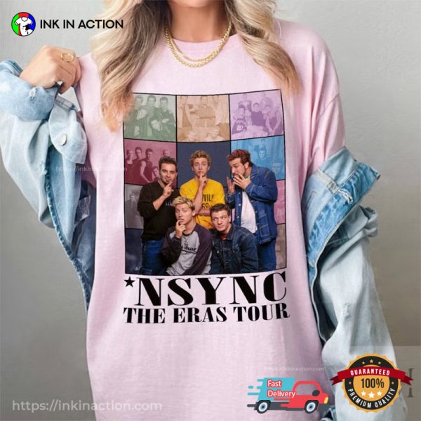 NSYNC 90s Retro Pop Music Band Comfort Color Shirt