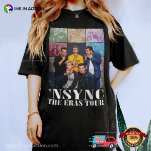 NSYNC 90s Retro Pop Music Band Comfort Color Shirt