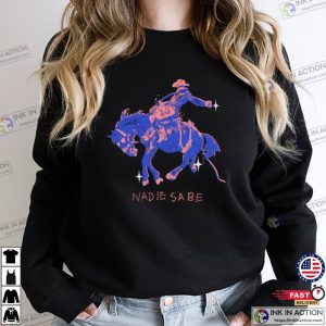 Nadie Sabe Album Vintage Cowboy Bad Bunny T-shirt