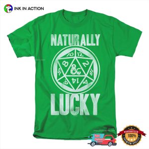 Naturally Lucky Dungeon & Dragons St Pattys Shirt