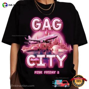 Nicki Minaj Gag City Pink Friday 2 Tour 2024 T-shirt, Nicki Minaj Merch