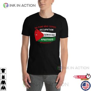 Occuption Genocide Apartheid Free Palestine Shirt