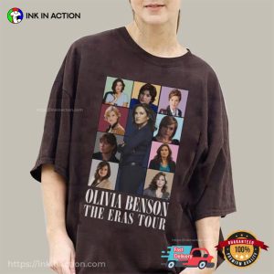 Olivia Benson The Eras Tour Graphic Law And Order T-shirt