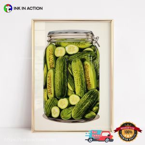 Pickle Jar Kitchen Graphic Poster