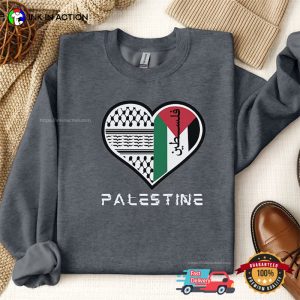 Palestinian Heart free palestine shirt 2