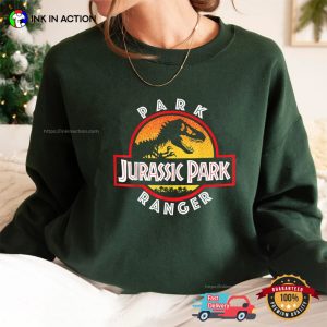 Park Ranger Vintage jurassic park movie shirt 2
