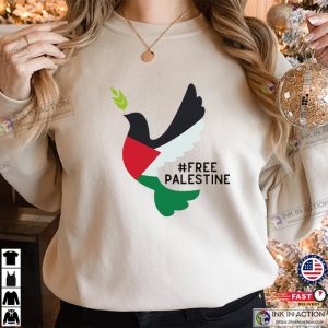 Peace Dove Free Palestine Shirt