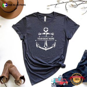 Personalized Boat Sailing Cruise Comfort Colors T-Shirt