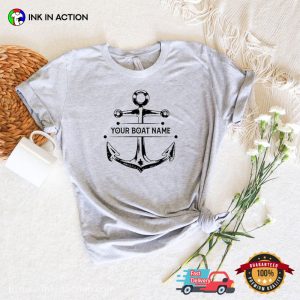 Personalized Boat Sailing Cruise Comfort Colors T Shirt 2