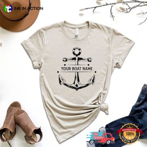 Personalized Boat Sailing Cruise Comfort Colors T Shirt 3