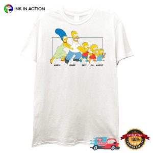 Personalized Your Family The Simpsons T-shirt