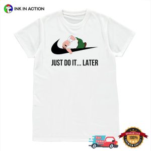 Peter Griffin Family Guy Funny Nike Cartoon T Shirt 2