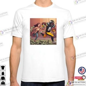 Pittsburgh Steelers antonio brown nfl Funny Football T Shirt 1