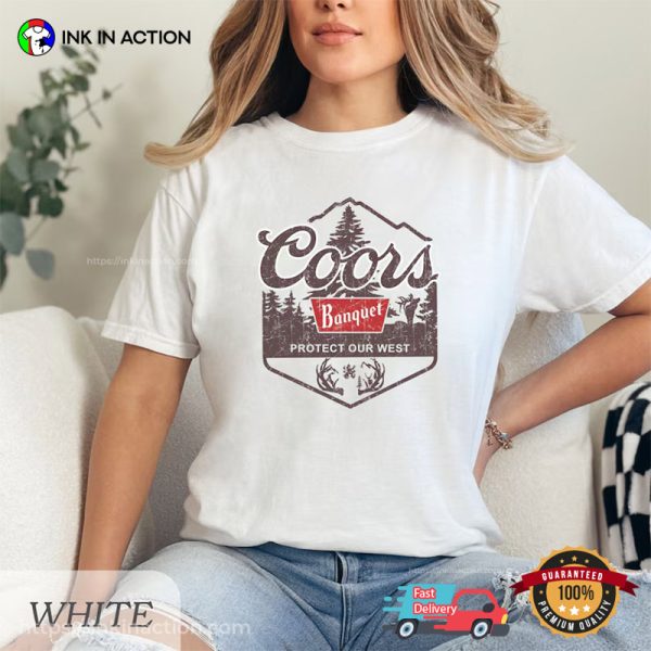 Protect Our West Coors Rodeo Western Comfort Colors Tee