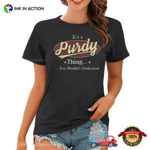 Purdy Shirt Personalized Name Gifts T Shirt 3