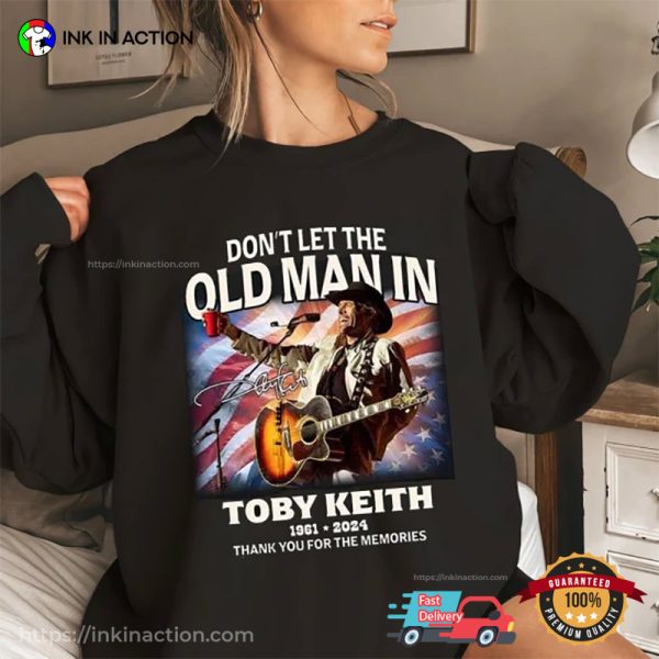 RIP 1961 2024 Country Music Legend Toby Keith Tee Shirts