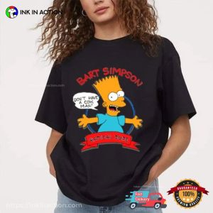 Radical Dude Bart Simpson Comfort Colors T Shirt 1