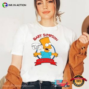 Radical Dude Bart Simpson Comfort Colors T Shirt 2