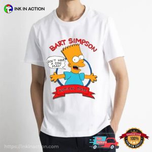 Radical Dude Bart Simpson Comfort Colors T Shirt 3