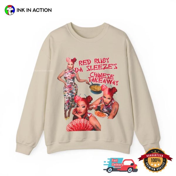 Red Ruby Da Sleeze’s Nicki Minaj Chinese Girl Graphic T-shirt