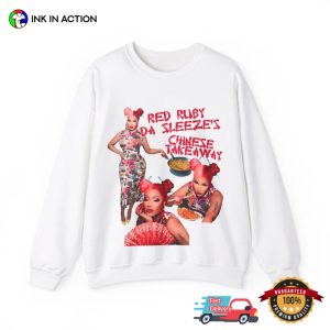 Red Ruby Da Sleeze's Nicki Minaj Chinese Girl Graphic T Shirt 4