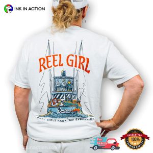 Reel Girls hook em Everytime 2 Sided Shirt 2