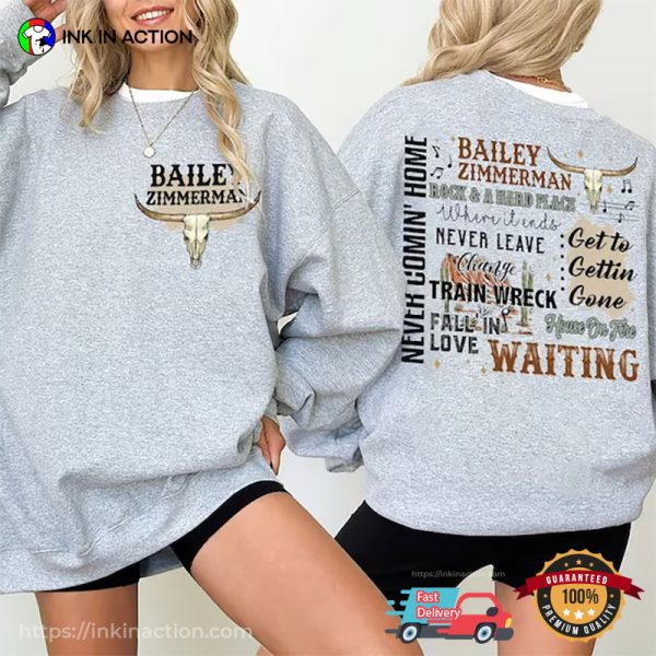 Religiously Album Country Music Singer Bailey Zimmerman Shirts