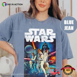 Retro Star Wars Comfort Colors Shirt, star wars day Celebretion 2