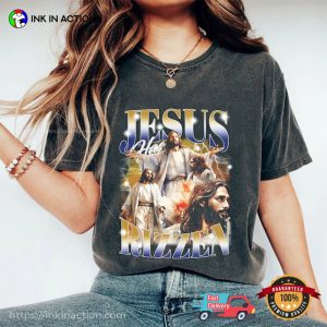 Retro Jesus Has Rizzen Shirt